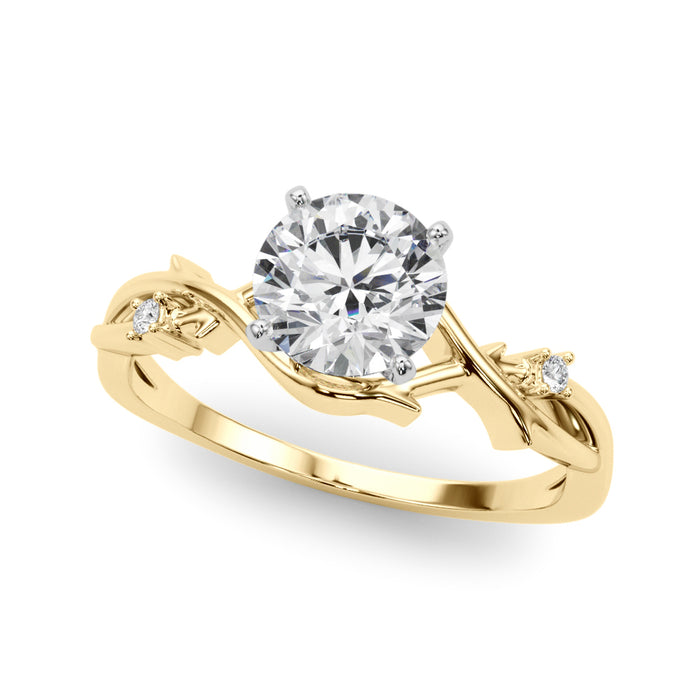Nature-Inspired Twisting Vine Ring