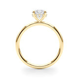 Classic Solitaire Engagement Ring with Hidden Halo Complete 2 ct - Image 21