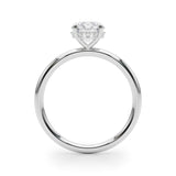 Classic Solitaire Engagement Ring with Hidden Halo Complete 2 ct - Image 10