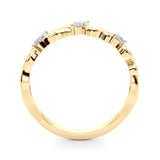 Marquise Diamond Filigree Band - Image 5