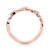 Marquise Diamond Filigree Band - Image 6