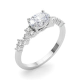 Whimsical Cluster Diamond Ring - Image 5
