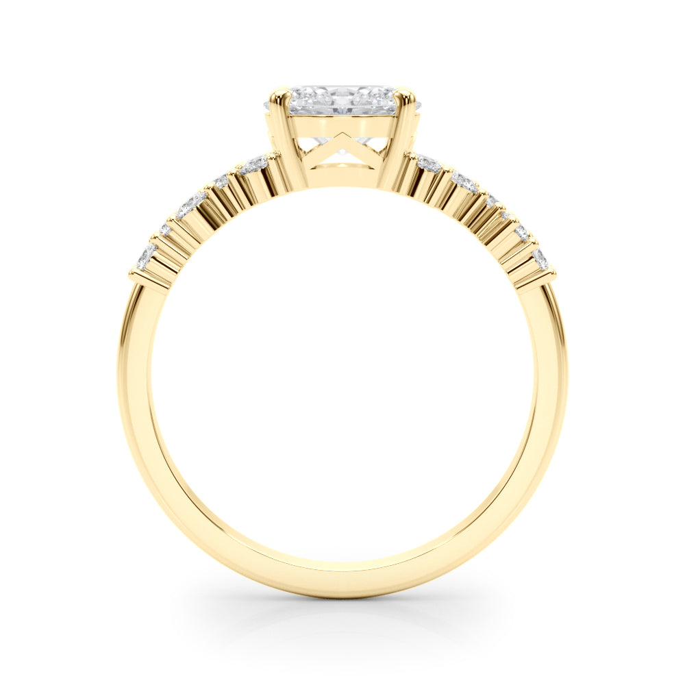 Whimsical Cluster Diamond Ring - Image 8