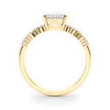 Whimsical Cluster Diamond Ring - Image 8