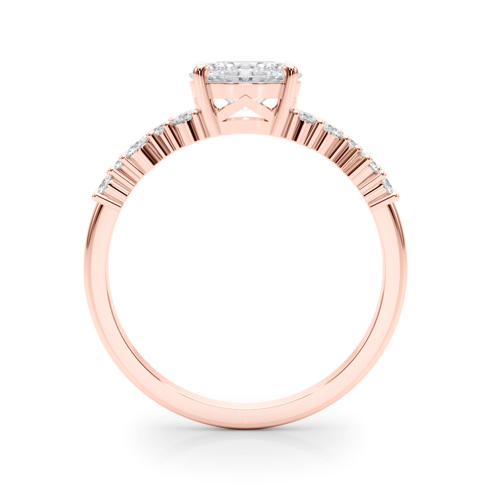 Whimsical Cluster Diamond Ring - Image 9