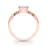 Whimsical Cluster Diamond Ring - Image 9