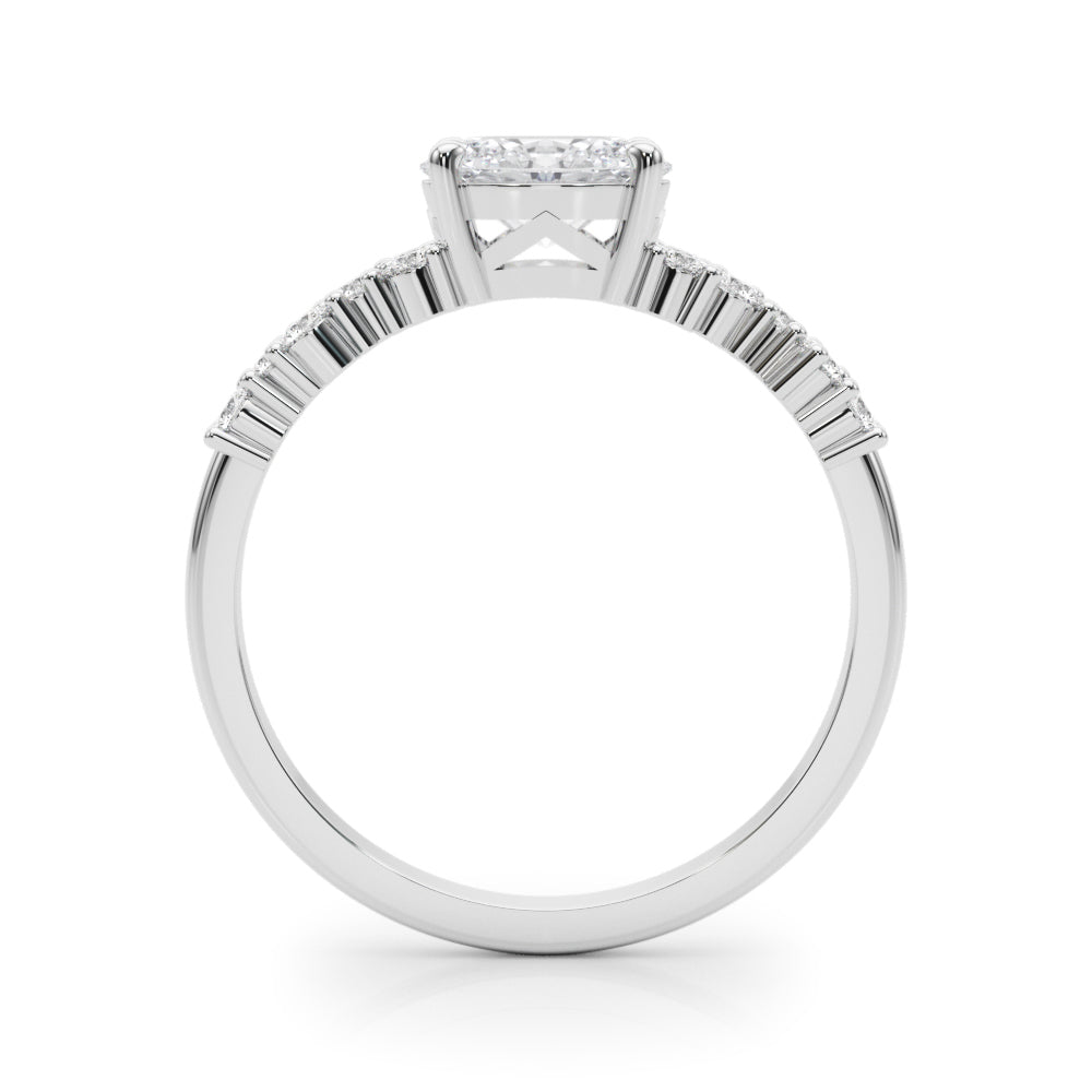Whimsical Cluster Diamond Ring - Image 10