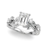 Floral Leaf Engagement Ring - Image 76
