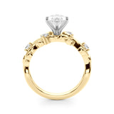 Floral Leaf Engagement Ring - Image 86