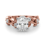 Floral Leaf Engagement Ring - Image 88