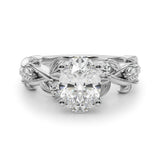 Floral Leaf Engagement Ring - Image 79