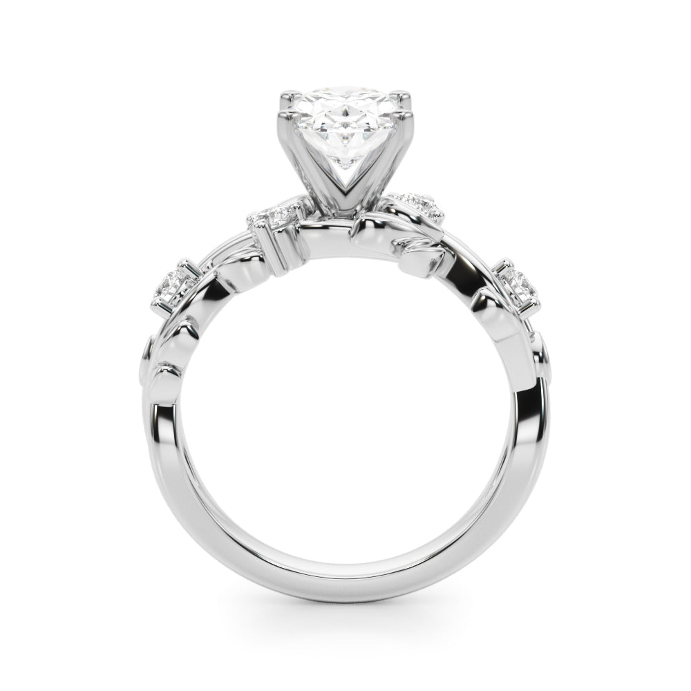 Floral Leaf Engagement Ring - Image 67