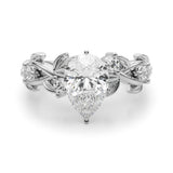 Floral Diamond Ring - Image 38