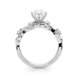 Floral Leaf Engagement Ring - Image 51