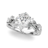 Floral Diamond Ring - Image 39