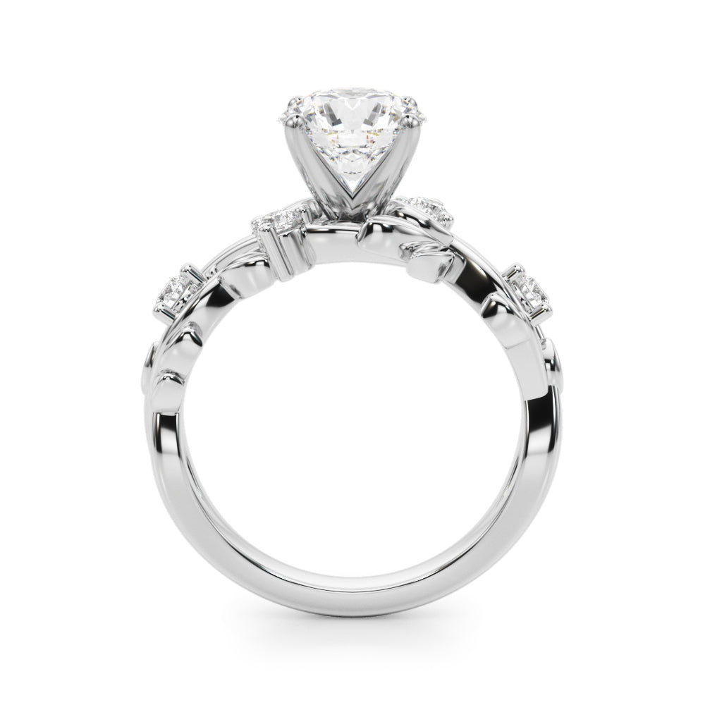 Floral Leaf Engagement Ring - Image 91
