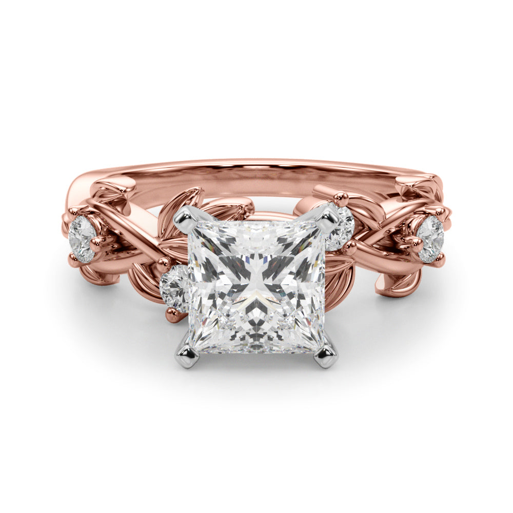 Floral Diamond Ring - Image 14