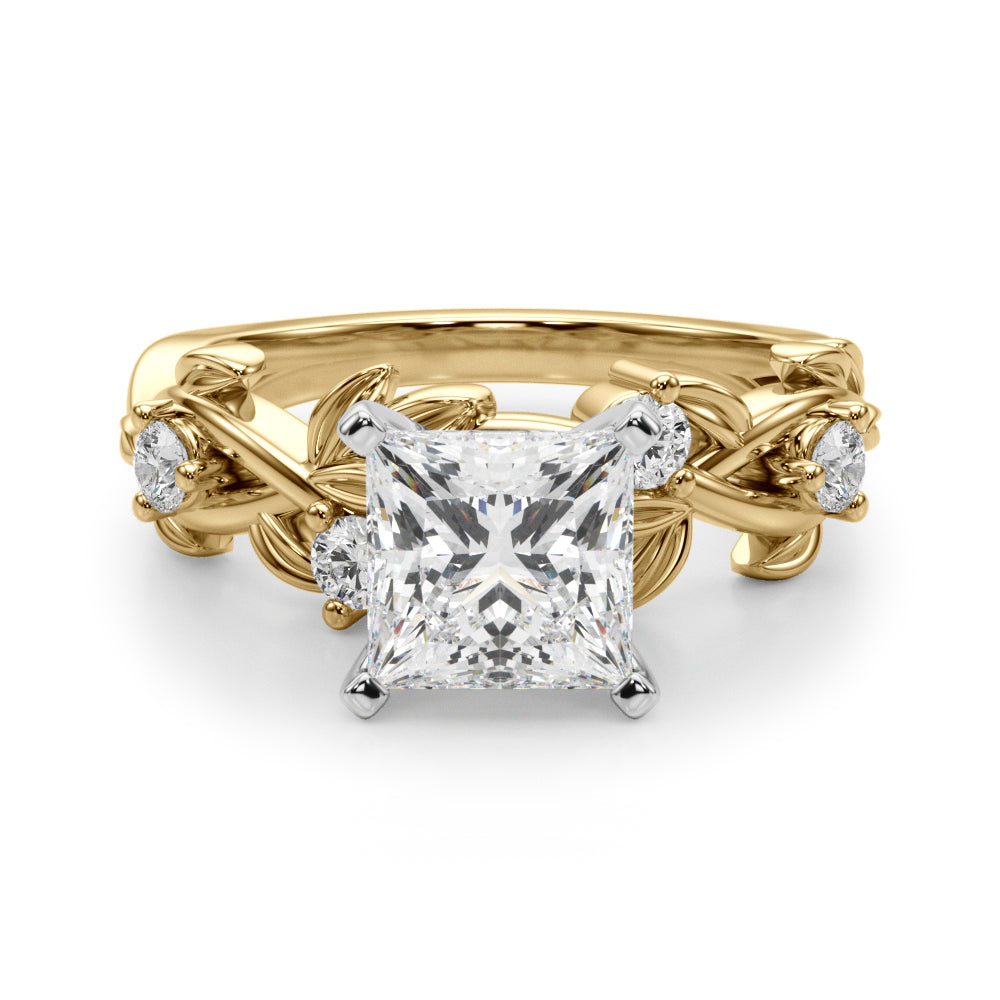 Floral Diamond Ring - Image 13
