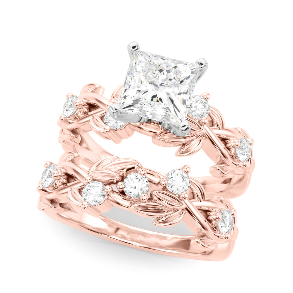 Floral Diamond Ring - Image 8