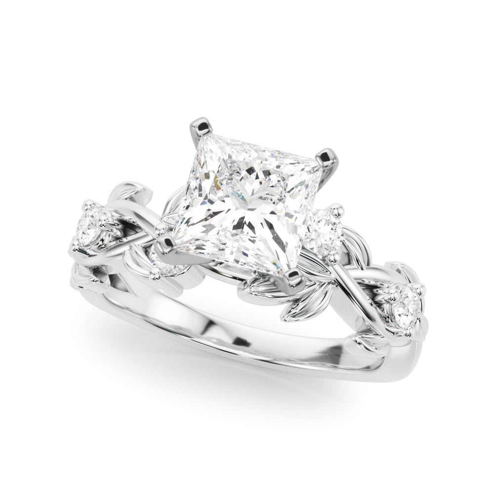 Floral Diamond Ring - Image 9
