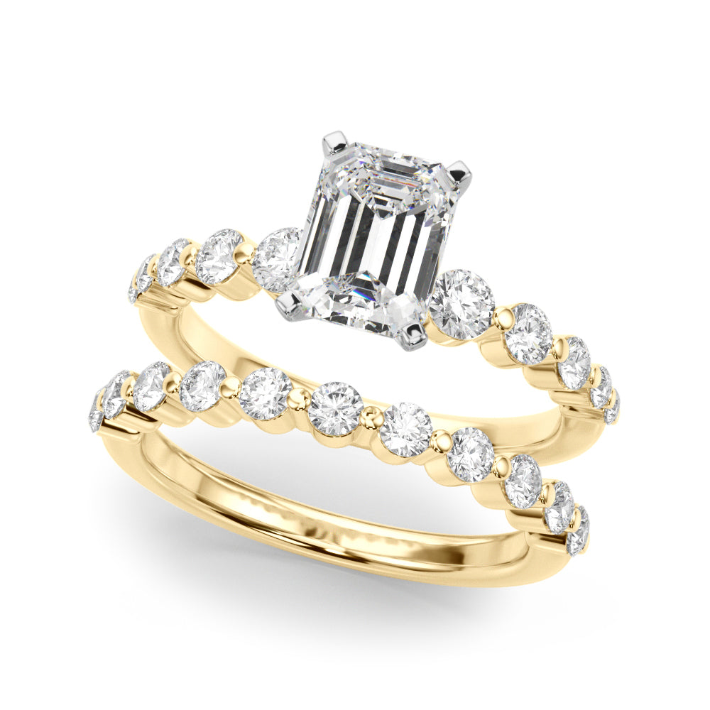Single Row PR Engagement Ring - Image 5
