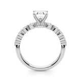 Single Row PR Engagement Ring - Image 17