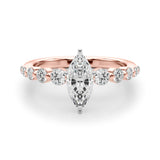 Single Row PR Engagement Ring - Image 45