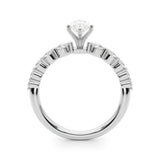 Single Row PR Engagement Ring - Image 18