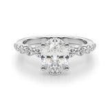 Single Row PR Engagement Ring - Image 13
