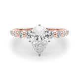 Single Row PR Engagement Ring - Image 30