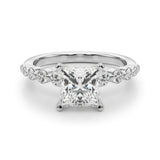 Single Row PR Engagement Ring - Image 20