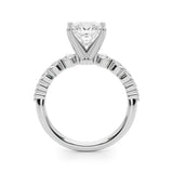Single Row PR Engagement Ring - Image 15