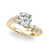 Diamond Leaf Engagement Ring - Image 25