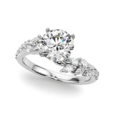 Diamond Leaf Engagement Ring - Image 20