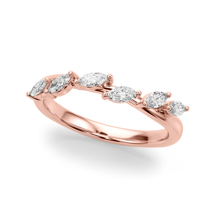 Dancing Marquise Diamond Band