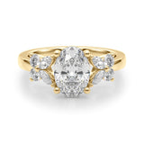 Marquise Cluster Ring - Image 8