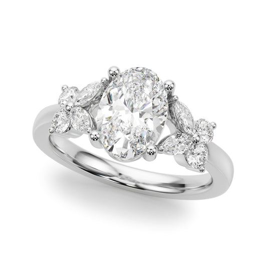 Marquise Cluster Ring