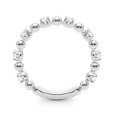Beaded Diamond Eternity Band - Image 6