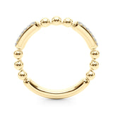 Beaded Diamond Stacking Band - Image 4