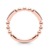 Beaded Diamond Stacking Band - Image 5