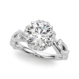 Nature-Inspired Halo Ring 2 ct - Image 1