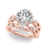 Nature-Inspired Halo Ring 2 ct - Image 9