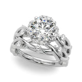 Nature-Inspired Halo Ring 2 ct - Image 7