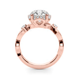 Nature-Inspired Halo Ring 2 ct - Image 12