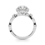 Nature-Inspired Halo Ring 2 ct - Image 10