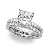 Princess-Cut Pave Ring - Image 7