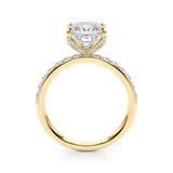 Princess-Cut Pave Ring - Image 11