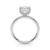 Princess-Cut Pave Ring - Image 10