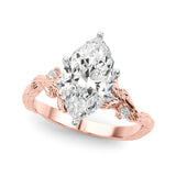Nature-Inspired Diamond Engagement Ring - Image 22