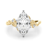 Nature-Inspired Diamond Engagement Ring - Image 23